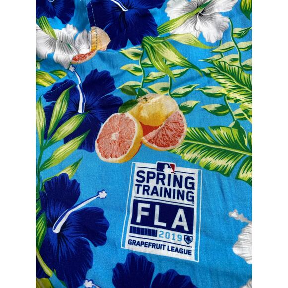 MLB Grapefruit League Baseball Spring Training 2023 Shirt Men's Sz LRG Button up - Picture 5 of 7